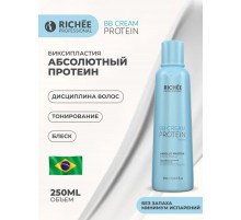 Richee Professional Absolut Protein BB Cream Биксипластия состав для выпрямление и восстановление блонда 250мл