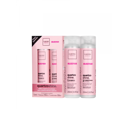 Cadiveu Essentials Quartzo shine. Kit Home Care